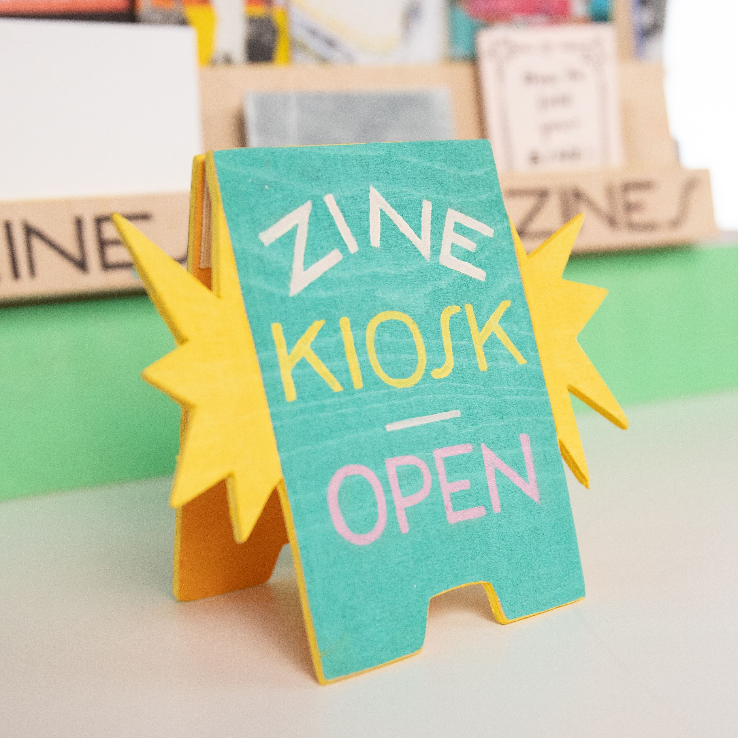 Ein Kiosk als Ort für analogen Austausch