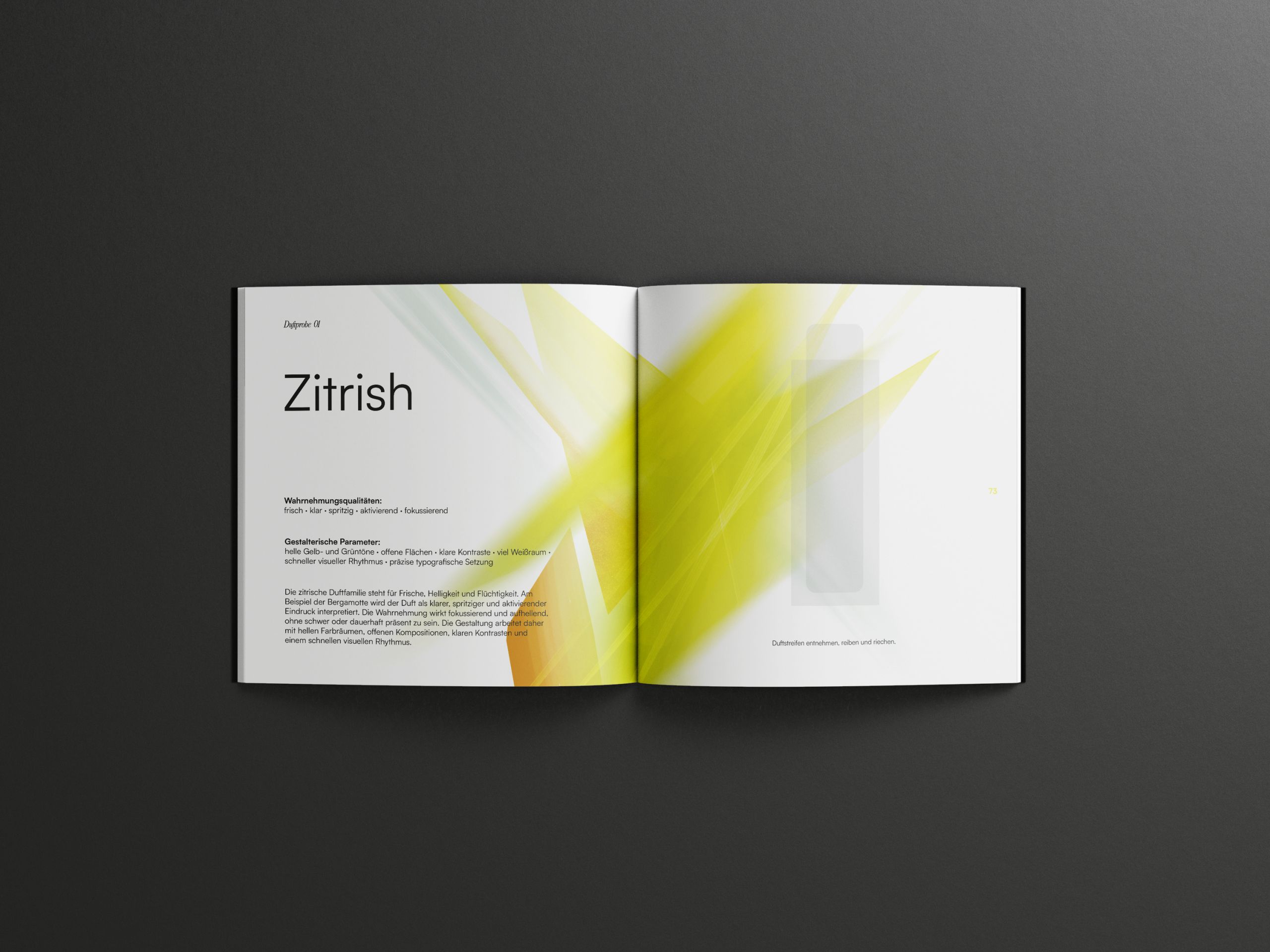 Synästhetische Ansätze zur Integration von Geruch in visuelle Kommunikation