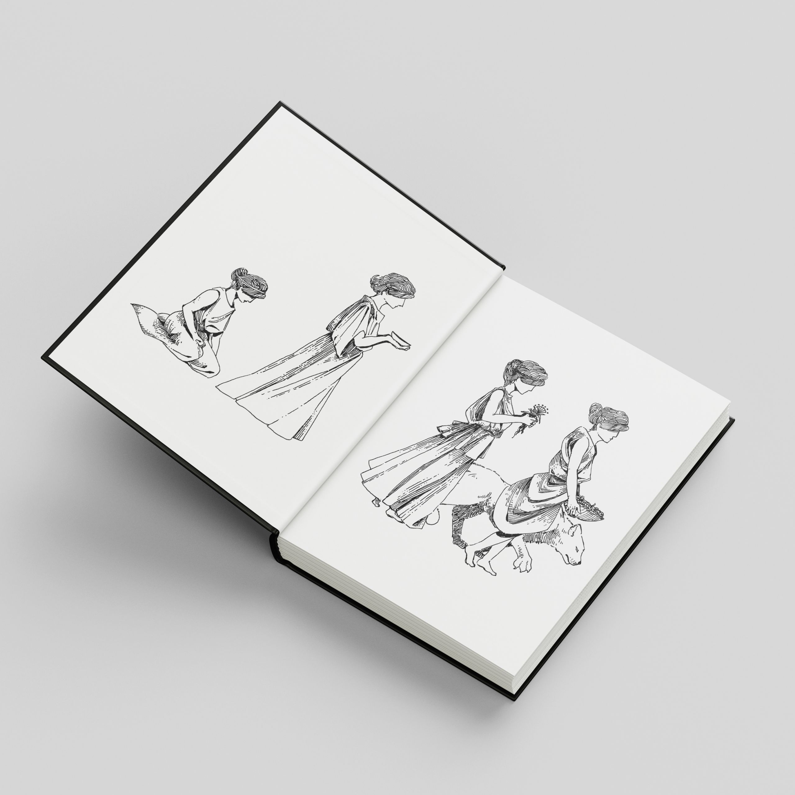 Gestaltung einer illustrierten Schmuckausgabe des Romans von Madeline Miller