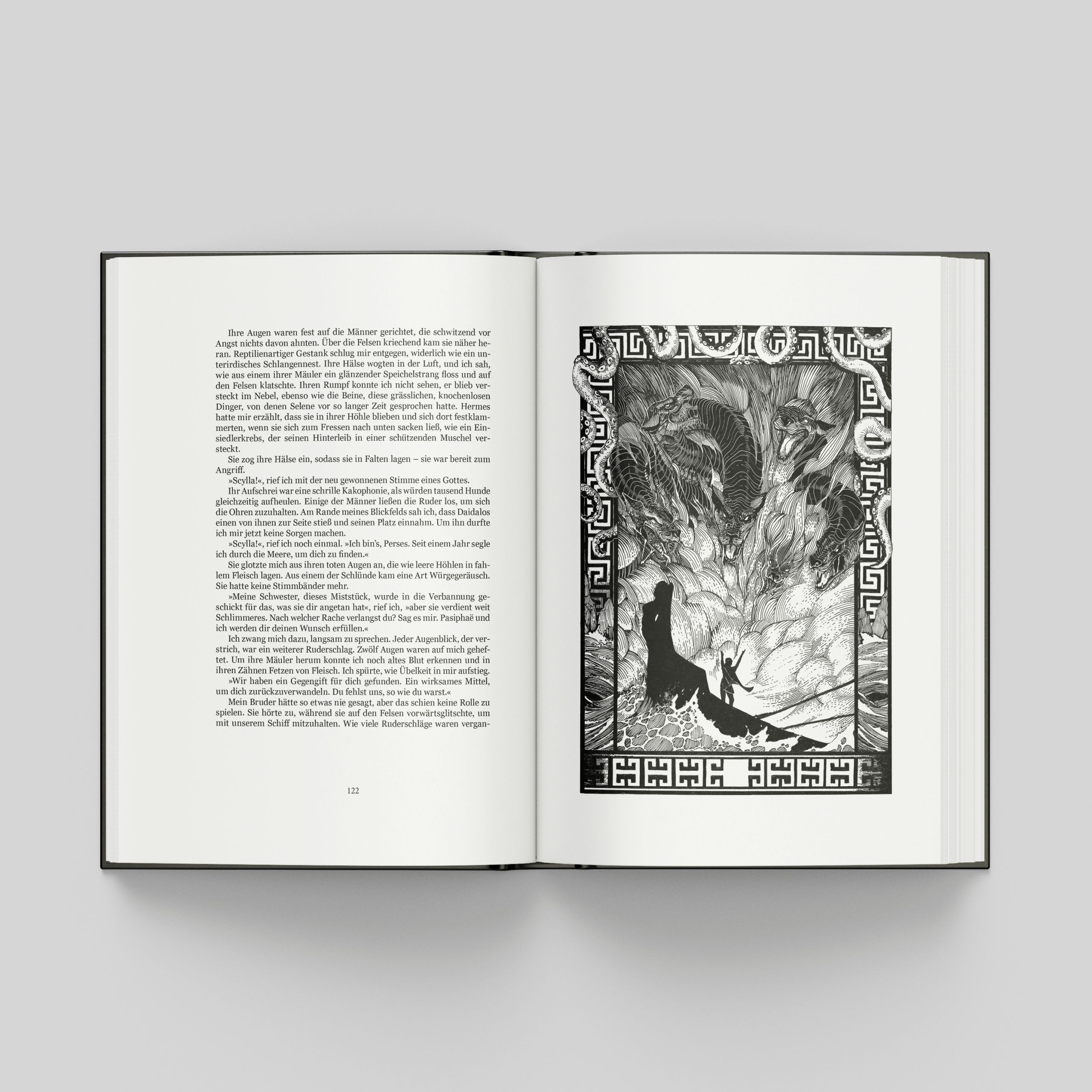 Gestaltung einer illustrierten Schmuckausgabe des Romans von Madeline Miller
