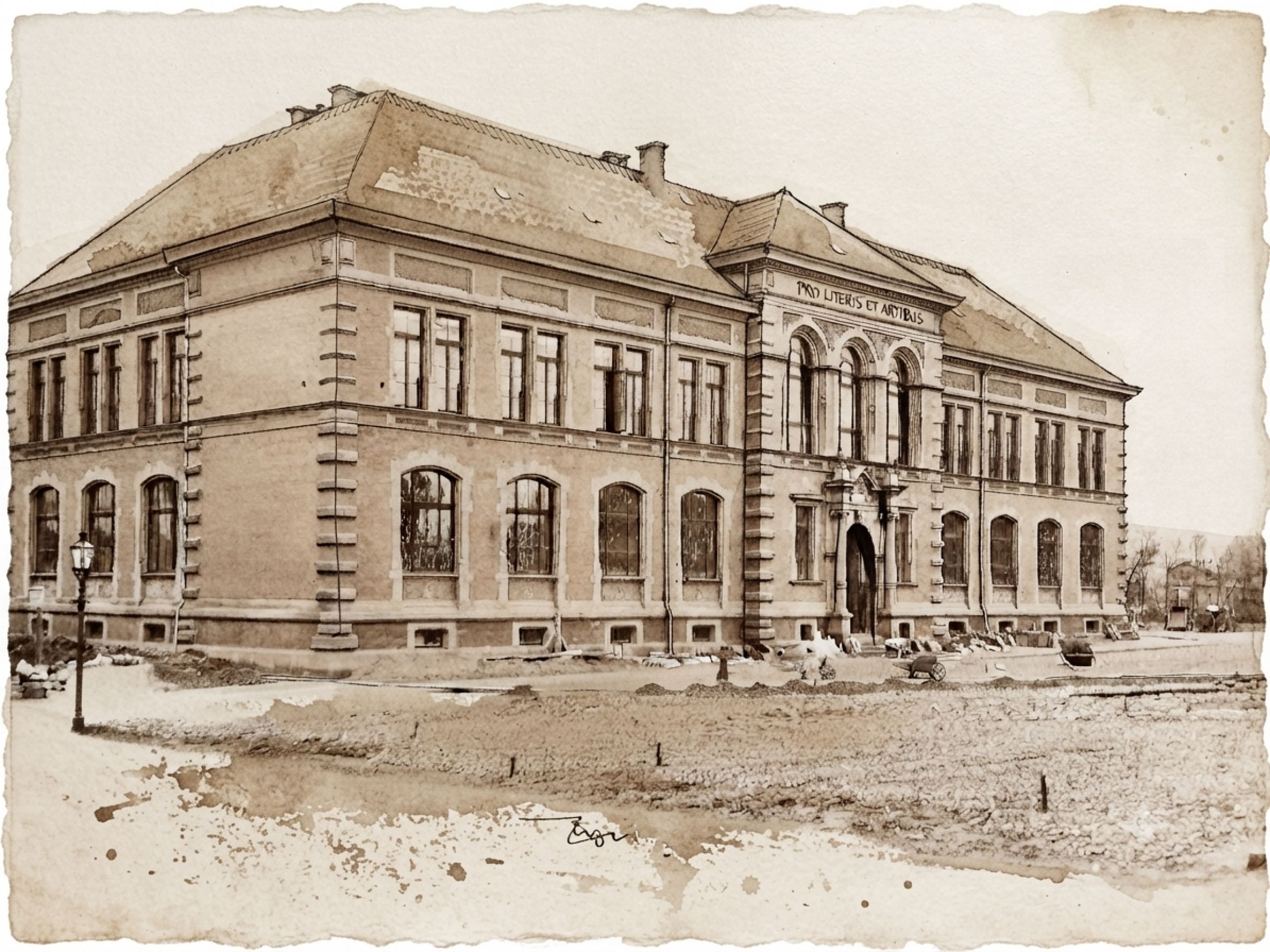 Umwandlung eines Schulgebäudes in ein Lernzentrum für Hochschule und Kleinstadt
