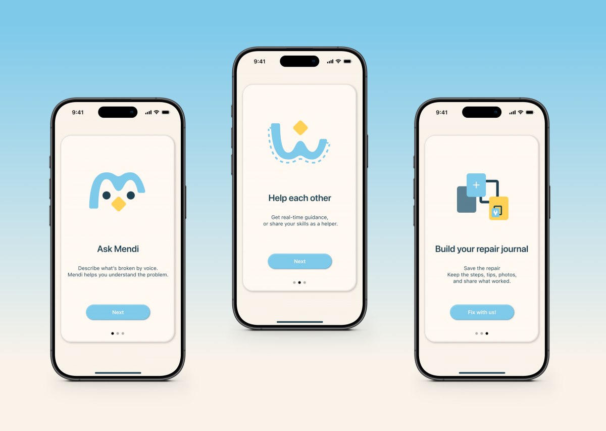 KI-gestützte Voice-first-Plattform für Live-Reparaturhilfe und Repair Journals